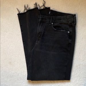 Gap black denim jeans